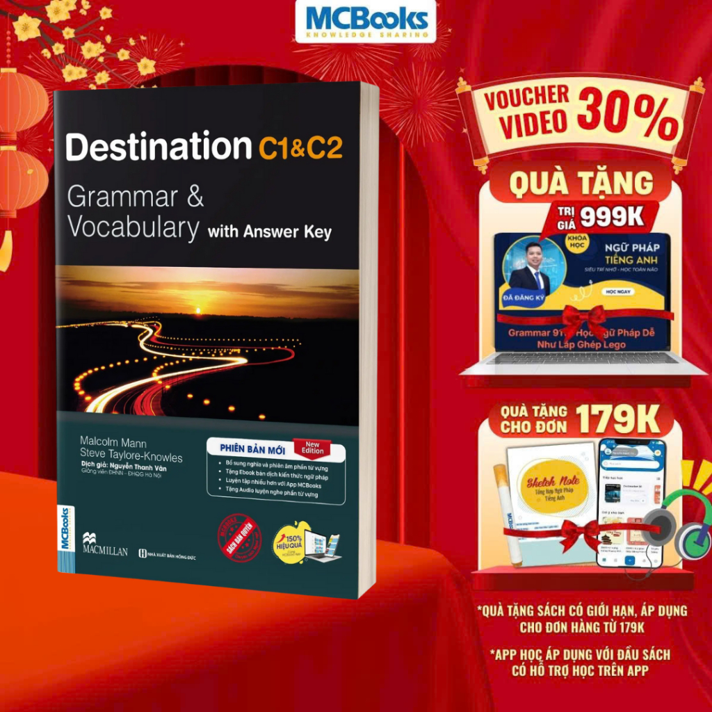 Sách - Destination C1&C2 Grammar and Vocabulary (Kèm Đáp Án) Tặng Audio ...