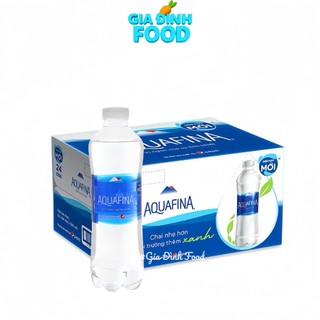 NƯỚC uống tinh khiết đóng chai Aquafina 500ml/ Chai