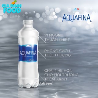 NƯỚC uống tinh khiết đóng chai Aquafina 500ml/ Chai