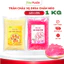 Trân Châu 3Q Desa Chân Mèo Túi 1Kg Giòn Dai, Vị Đào Hồng Và Phô Mai, Topping Cực Hấp Dẫn Cho Đồ Uống