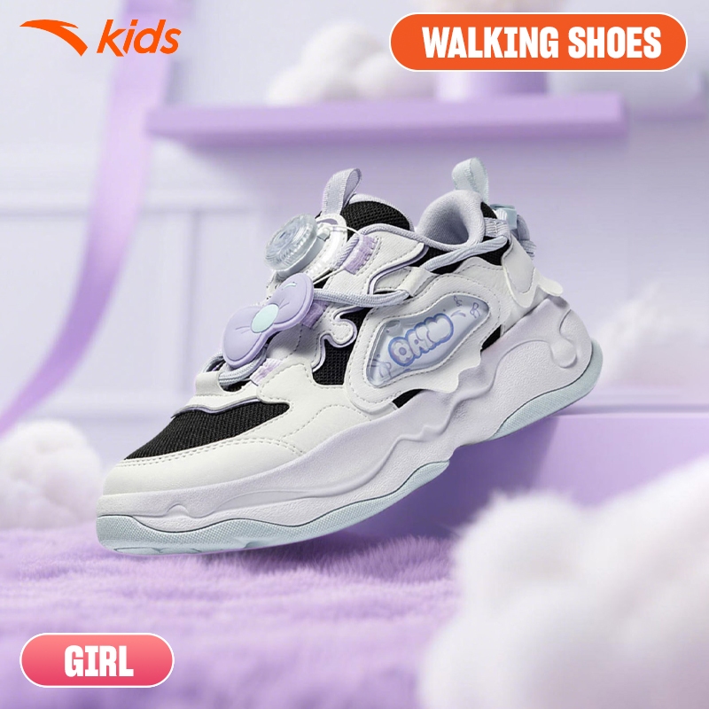 ANTA Kids Giày Thời Trang Bé Gái Êm Chân, Thoải Mái, Dễ Phối Đồ, Đi Học, Đi Chơi Đều Phù Hợp 3226A8801