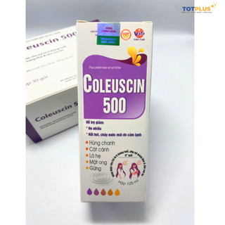 Siro Ho Cảm Coleuscin 500 – Hỗ Trợ Giảm Ho, Cảm Lạnh, An Toàn Cho Trẻ Nhỏ Và Phụ Nữ Mang Thai
