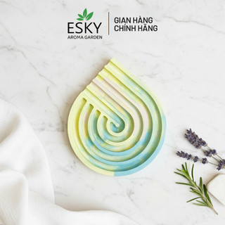 Miếng Lót Ly Decor Handmade ESKY Aroma Garden Khuếch Tán Tinh Dầu Thơm Phòng Trang Trí Bàn Làm Việc