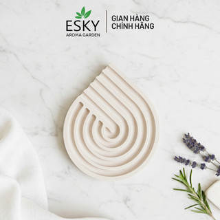 Miếng Lót Ly Decor Handmade ESKY Aroma Garden Khuếch Tán Tinh Dầu Thơm Phòng Trang Trí Bàn Làm Việc