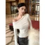 Áo Thun Trễ Vai Dài Tay RANSHI Ôm Body Tôn Dáng Sexy Dễ Phối Đồ Chất Cotton Mềm Mát - RA351