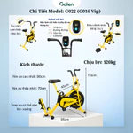 Xe Đạp Tập Thể Dục Tại Nhà Cao Cấp Galen G022, Phục Hồi Chức Năng Tay Chân Kết Hợp Xoay Eo, Tập Gym Rèn Luyện Sức Khỏe — ảnh 2