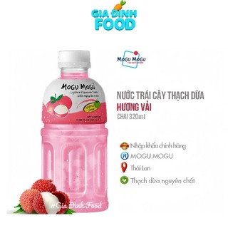 NƯỚC uống thạch dừa Mogu Mogu Vị trái cây 320ML/ Chai