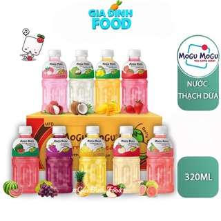 NƯỚC uống thạch dừa Mogu Mogu Vị trái cây 320ML/ Chai