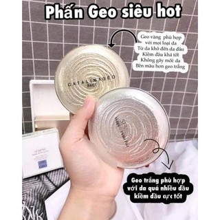 Phấn phủ Geo Sempre phấn phủ dạng nén Geo kiềm dầu siêu mịn - Kosmo Beauty