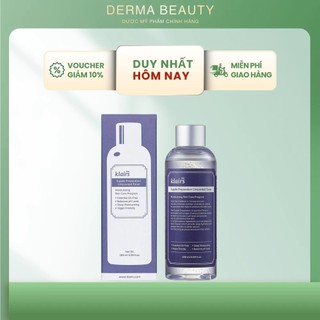 Nước hoa hồng Klairs toner klairs Supple Preparation Unscented toner Klairs làm dịu da 180ml - Kosmi Beauty