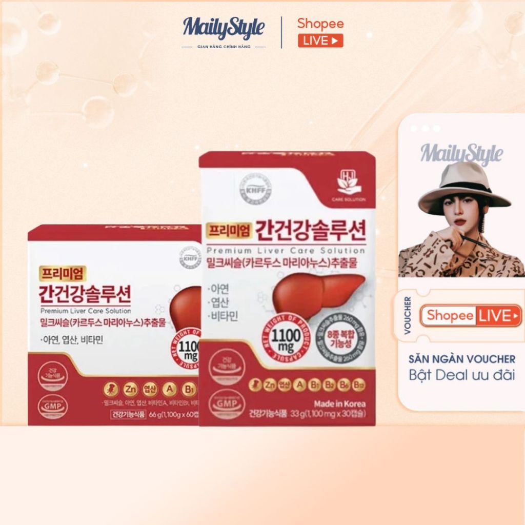 E22_Thực phậm bảo vệ sức khỏe Premium Liver Care Solution ( Thải độc gan )
