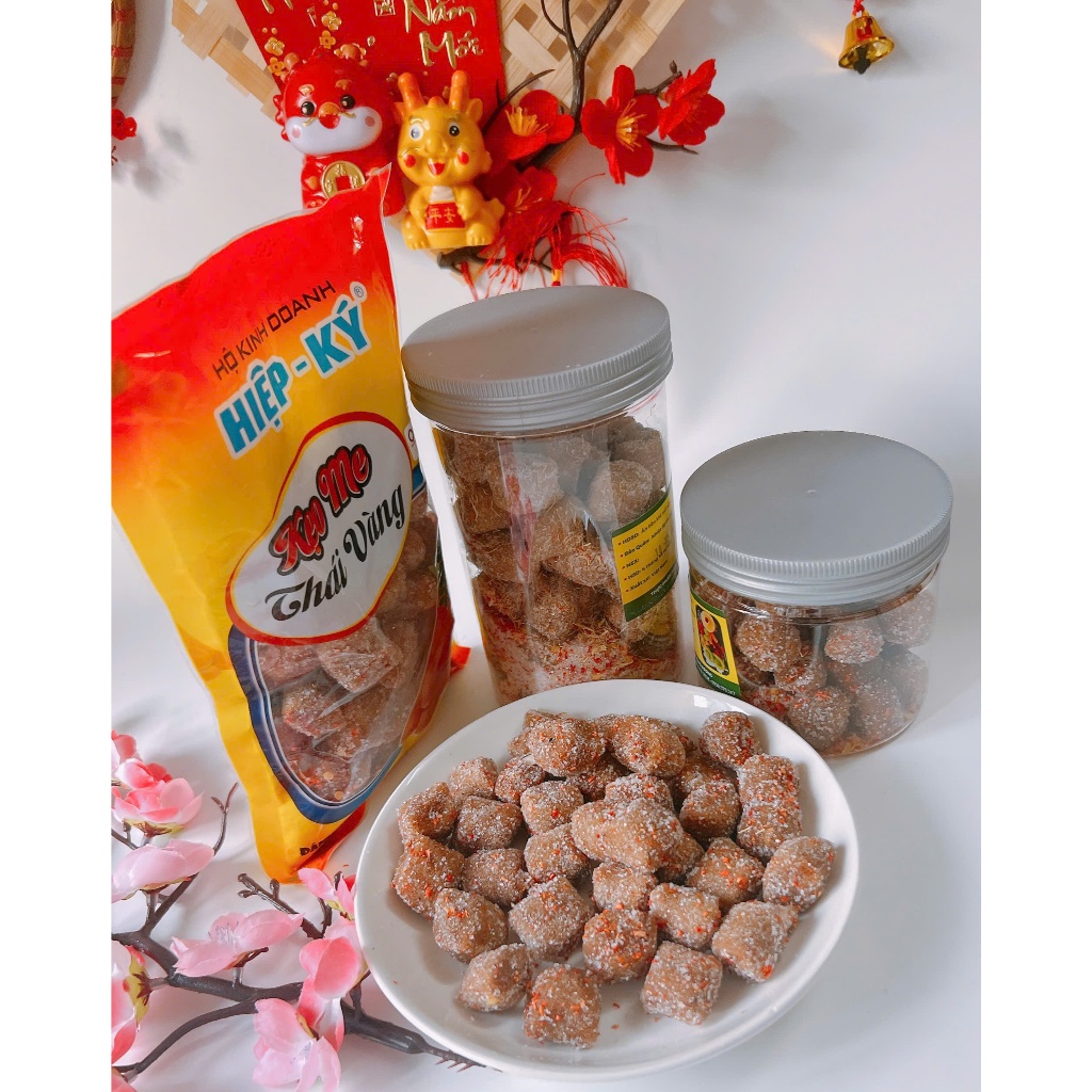 Hộp Kẹo Me Nhiều Vị Tùy chọn: Cam Thảo/ Xí Muội/ Tắc/ Thái Vàng chua cay, thơm, Ăn Vặt Food