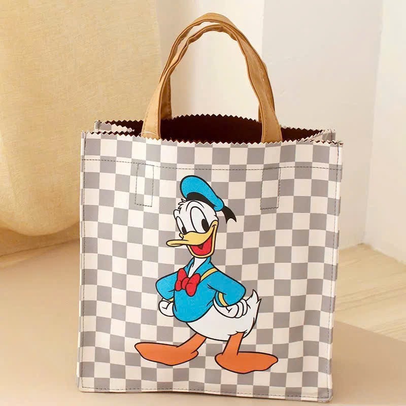 Túi Da In Hình Dễ Thương Hoạt Hình Disney Túi Da Micky Chống Thấm Nước Dễ Thương Gói Mua Sắm A978