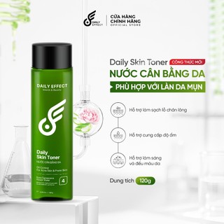 [HÀNG TẶNG][Toner Cho Da Dầu Mụn] DAILY EFFECT Daily Skin Toner (120g)