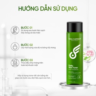 [Toner Cho Da Dầu Mụn] DAILY EFFECT Daily Skin Toner (120g)