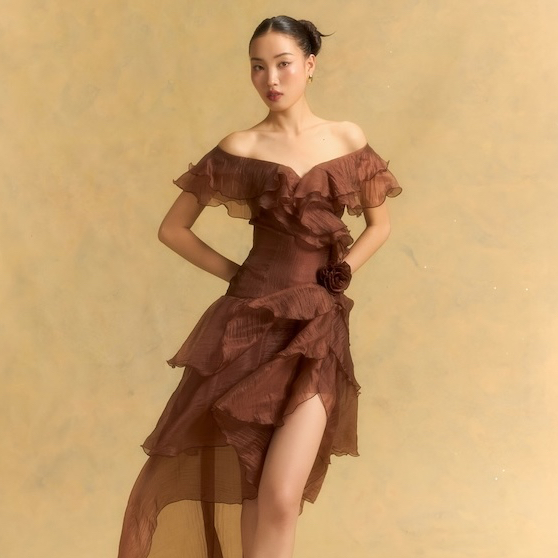 CLARA | Đầm Voan Tơ Thanh Lịch