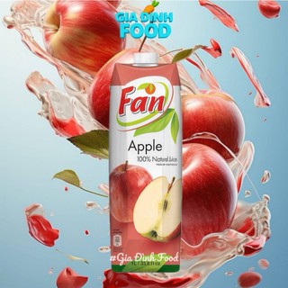 NƯỚC ép trái cây 100% nguyên chất Fan các vị 1L