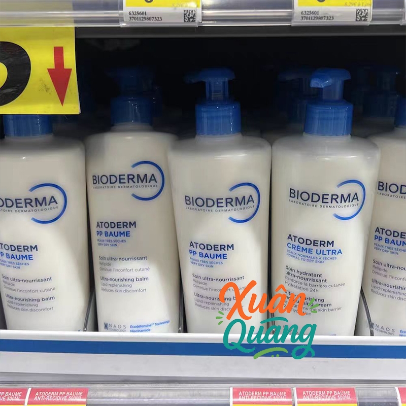 Kem dưỡng ẩm Bioderma Atoderm Crème Ultra 500ml - Dành cho da nhạy cảm và da khô