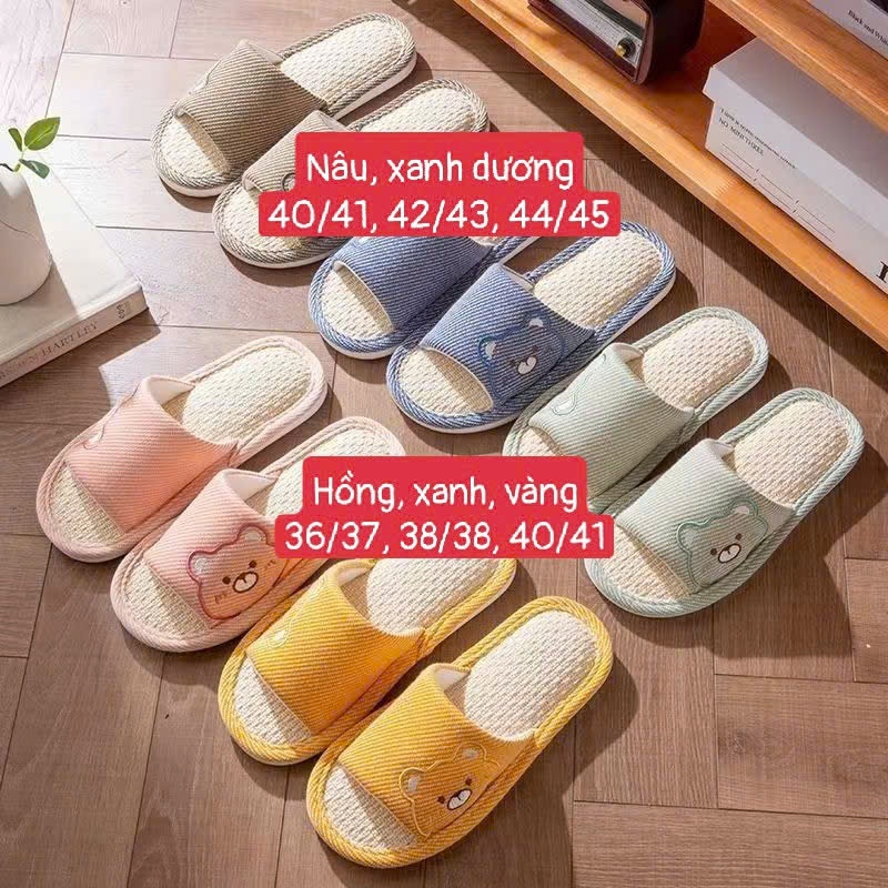 dép đi trong nhà cao cấp- êm chân- nhiều màu