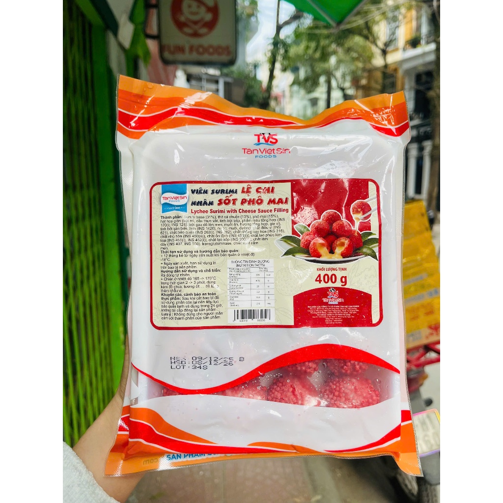 Viên Surimi Lệ Chi - Rong Biển - Phô Mai | Cá Viên Thanh Cua | Cá Viên ...