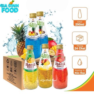 [THÙNG x24 Chai] Nước Trái Cây Hạt Chia Bổ Dưỡng Panie Juice Việt Nam 290ml
