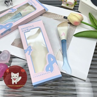 [AMORTALS] Cọ Dàn Nền Lẻ Amortals Hình Cung Tiên Cá Vỏ Hồng Pastel, Dụng Cụ Trang Điểm