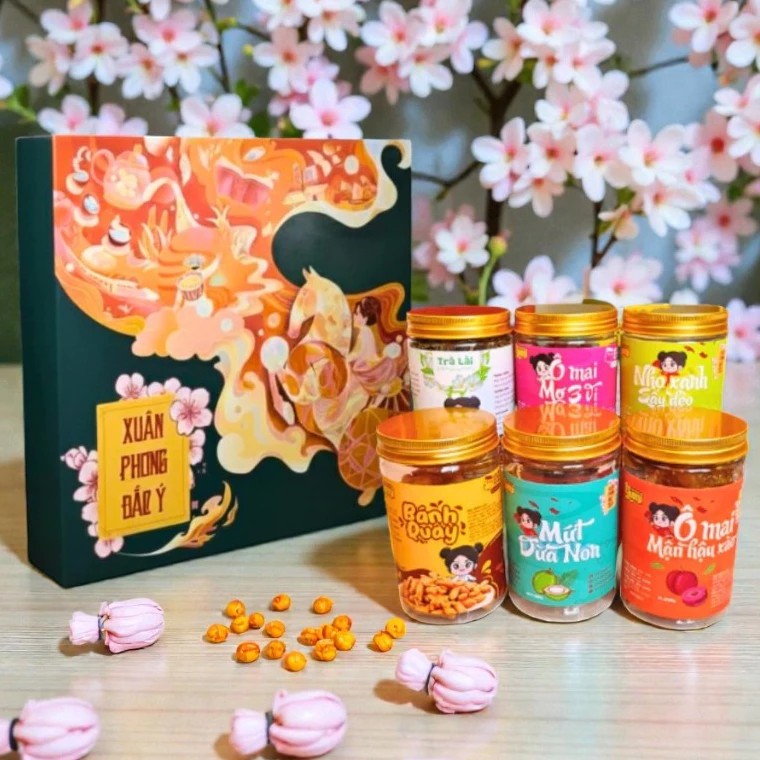 Hộp Quà Tết Xuân Phong Đắc Ý