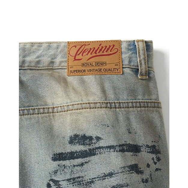 Quần dài Leninn Eleven Distresed Jeans nam nữ Unisex | BigBuy360 - bigbuy360.vn