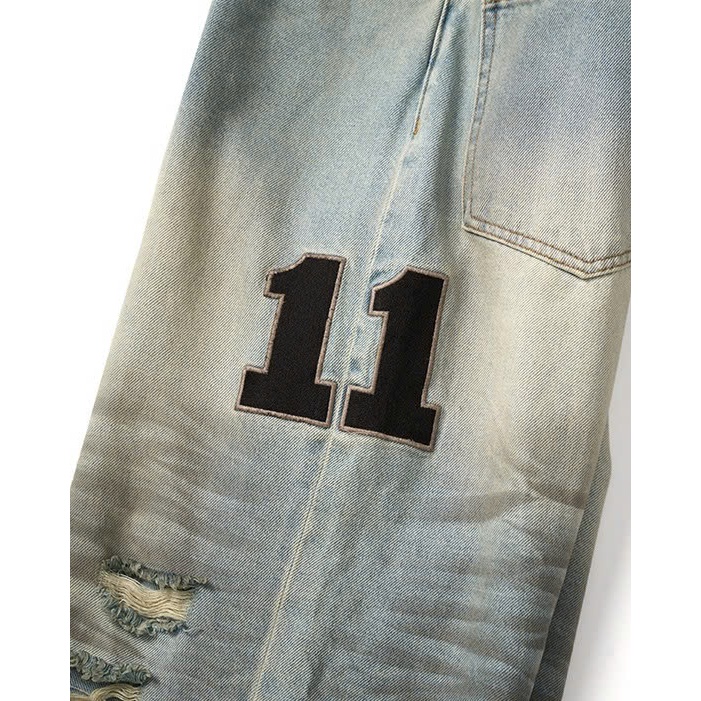 Quần dài Leninn Eleven Distresed Jeans nam nữ Unisex | BigBuy360 - bigbuy360.vn