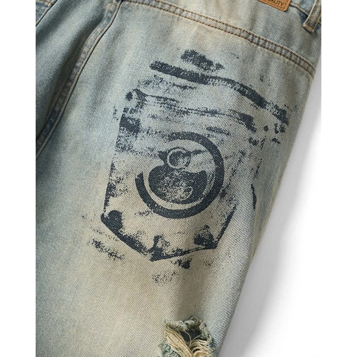 Quần dài Leninn Eleven Distresed Jeans nam nữ Unisex | BigBuy360 - bigbuy360.vn