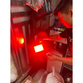 Đèn Chiếu Cây, Đèn Pha Rọi Chiếu Cây Đổi Màu Chống Nước Ngoài Trời Có Điều Khiển & Tản Nhiệt 30-100W