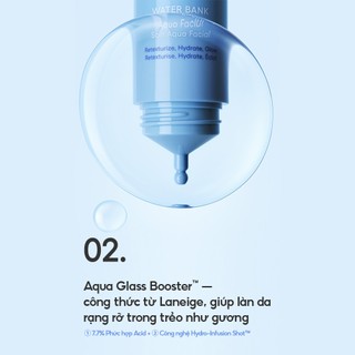 Tinh chất dưỡng da căng bóng WATER BANK AQUA FACIAL 30ML