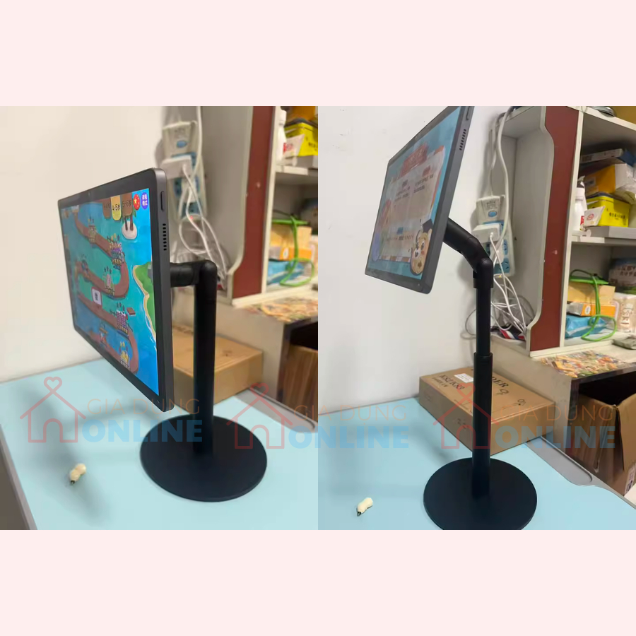 Giá đỡ điện thoại/tablet xoay 360 đầu nam châm hút lưng điều chỉnh chiều cao K82/K83