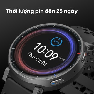 Đồng hồ thông minh Amazfit Active Max - Màn Hình AMOLED 3000nits | Theo Dõi Giấc Ngủ & SpO2 | Hỗ Trợ Pickleball - BH 12t