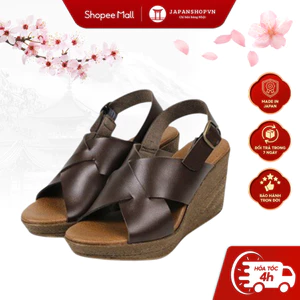 Sandal nữ đế xuồng cao cấp KOSU, sandan cao 8cm dáng sang, mang nhẹ K-22978 chính hãng Nhật Bản