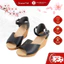 Sandal đế xuồng Kosu Ankle Strap 8cm K-25M14, Sandal nữ đế xuồng mang nhẹ, êm chính hãng Nhật Bản