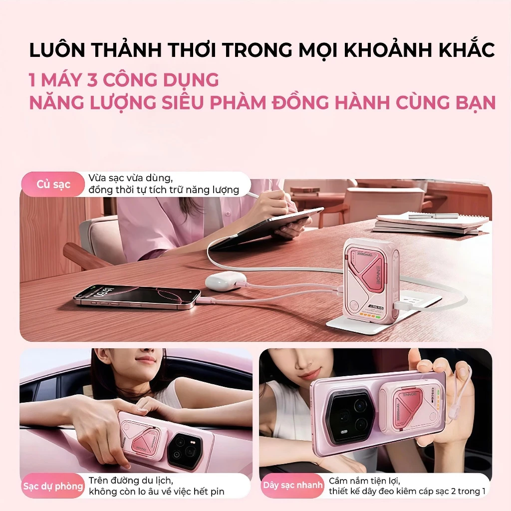 Tích hợp 3 chức năng trong 1