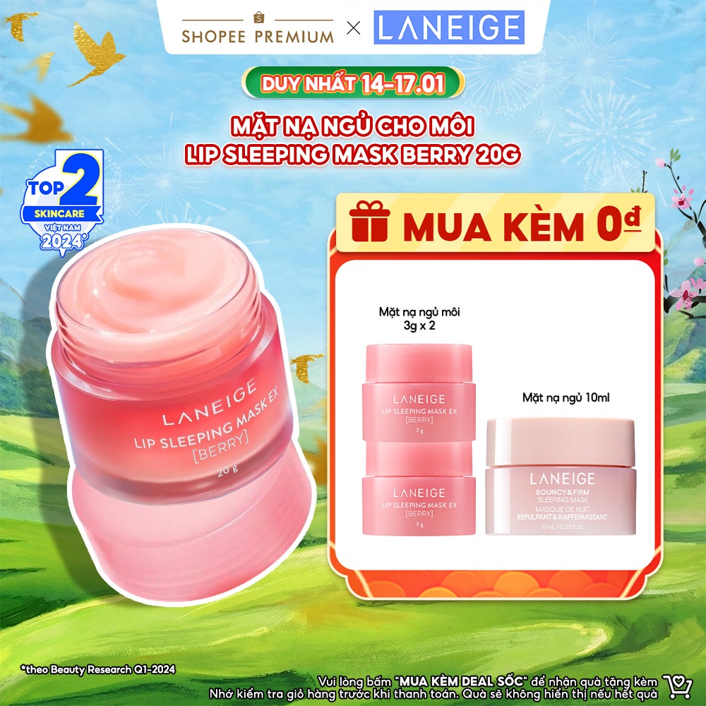 Mặt nạ ngủ dành cho môi Laneige Lip Sleeping Mask 20G