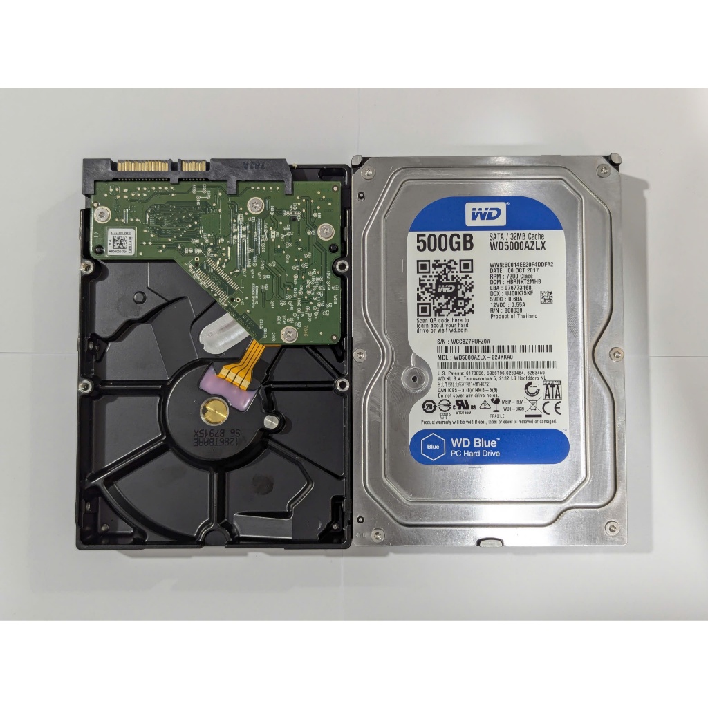 HDD PC 500GB sức khỏe 100%, Hàng tháo máy bộ ( WD, Seagate,..)
