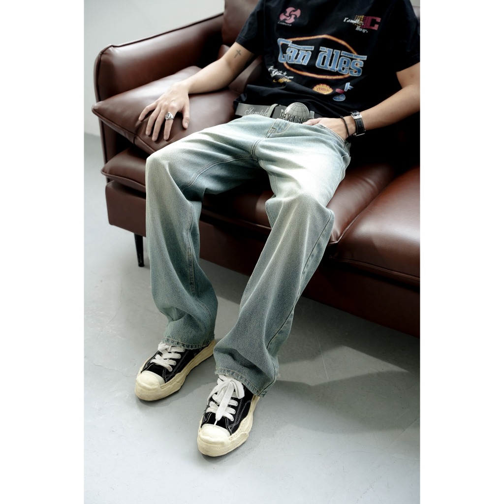 Quần Jeans Candles Vintage Straight Unisex | BigBuy360 - bigbuy360.vn