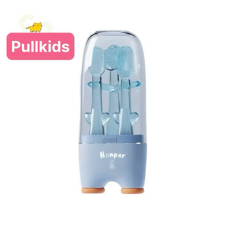 Set 3 cọ răng miệng silicon honper cho bé yêu