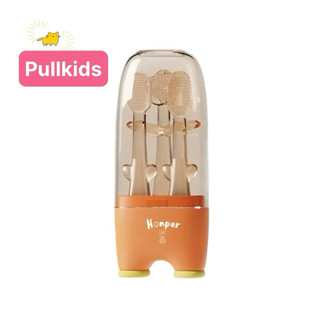Set 3 cọ răng miệng silicon honper cho bé yêu