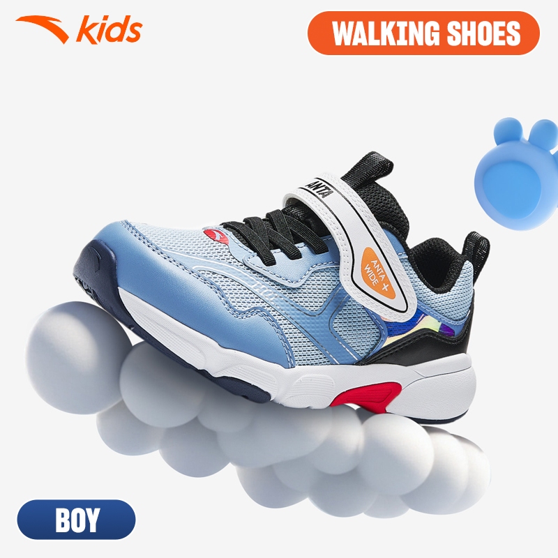 [VC 100K] Giày Chạy Thể Thao Bé Trai ANTA KIDS 3125C9909. Sports Little Kids 4-7 Years Running Shoes