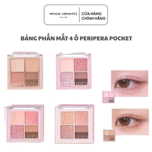 Bảng Phấn Mắt 4 Ô Peripera Ink Pocket Shadow