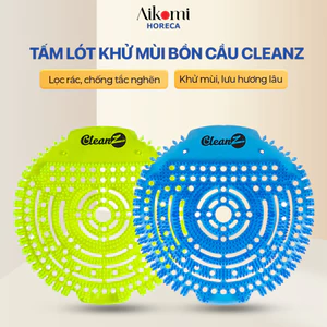 Tấm Lót Khử Mùi Bồn Cầu CleanZ - Khử mùi bồn tiểu, lọc rác, chống tắc nghẽn