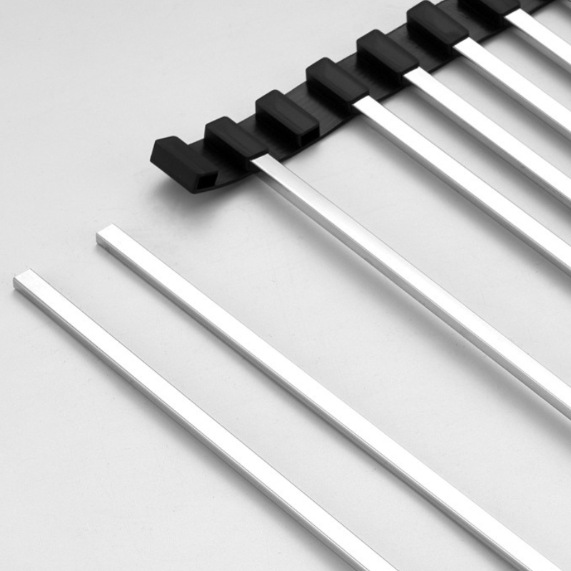 Giá Để Chén Đĩa Inox 304 Gấp Gọn 12 Thanh KOOBEE– Giá Kê Bồn Rửa Chén, Giỏ Phơi Chén Đĩa Nhà Bếp Thoát Nước | 361