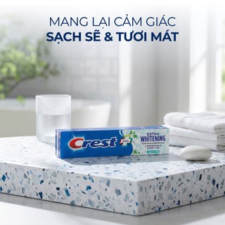 Kem đánh răng Crest Plus Extra Whitening (153g)