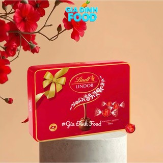 Hộp Quà Socola Lindt Lindor Milk/ Assorted - Hộp sắt 150g