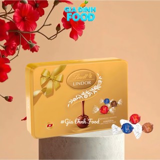 Hộp Quà Socola Lindt Lindor Milk/ Assorted - Hộp sắt 150g