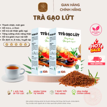 (TGL) Combo Trà Gạo Lứt Túi Lọc - Thanh Nhiệt, Mát Gan - Trà Đậm Vị - Trà Mộc Lành